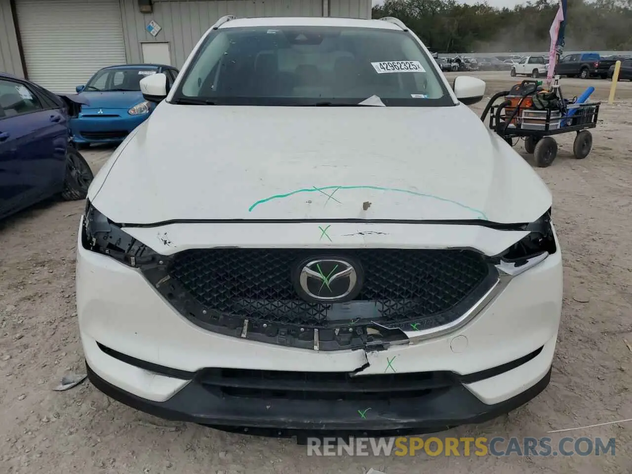 5 fotografías del automóvil dañado JM3KFADM2K0678804 MAZDA CX-5 2019