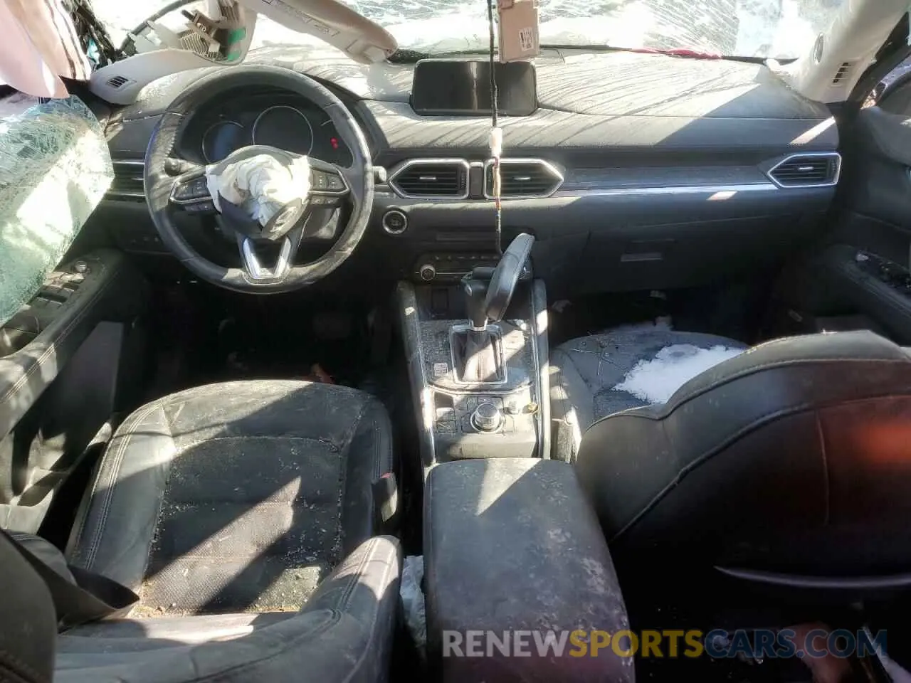 8 fotografías del automóvil dañado JM3KFADM2K0694260 MAZDA CX-5 2019