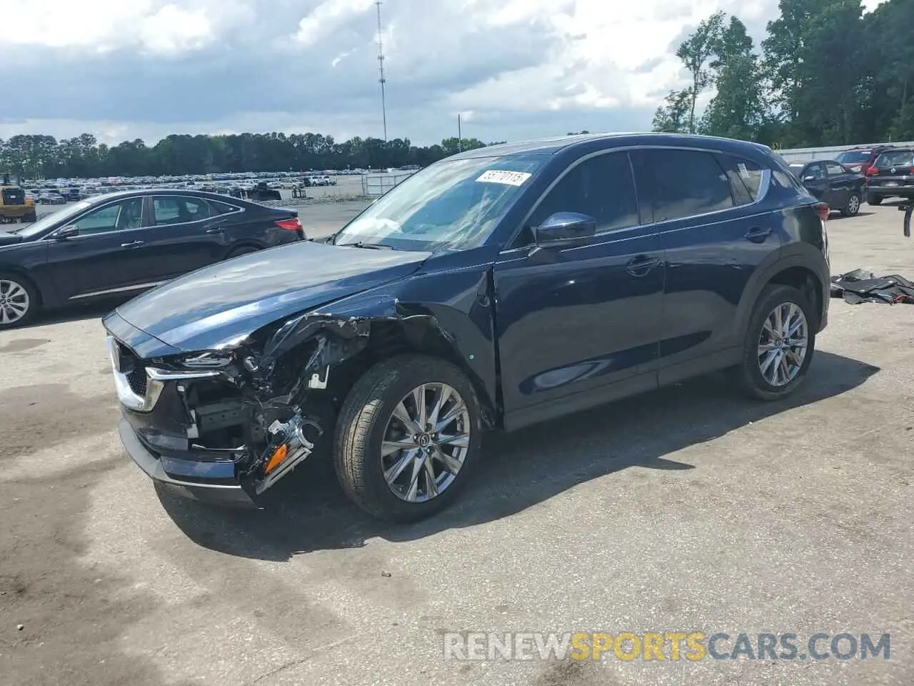 1 fotografías del automóvil dañado JM3KFADM2K1601120 MAZDA CX-5 2019