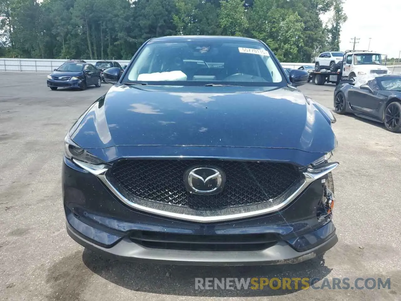 5 fotografías del automóvil dañado JM3KFADM2K1601120 MAZDA CX-5 2019