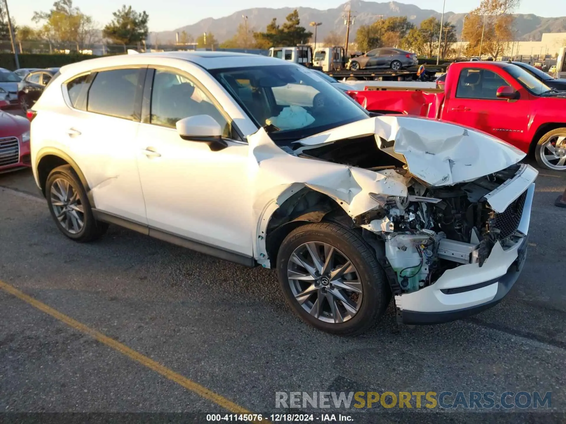 1 fotografías del automóvil dañado JM3KFADM2K1654321 MAZDA CX-5 2019