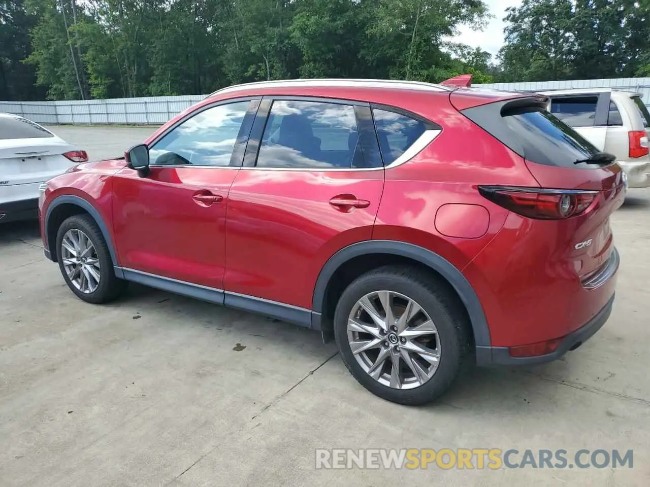 2 fotografías del automóvil dañado JM3KFADM2K1657915 MAZDA CX-5 2019