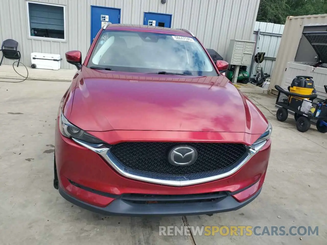 5 fotografías del automóvil dañado JM3KFADM2K1657915 MAZDA CX-5 2019