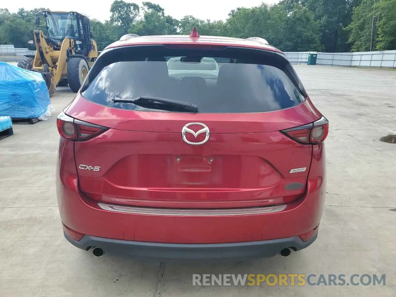 6 fotografías del automóvil dañado JM3KFADM2K1657915 MAZDA CX-5 2019