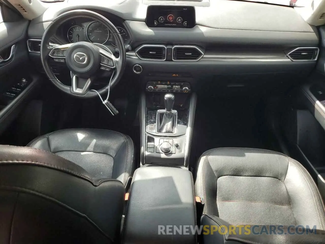8 fotografías del automóvil dañado JM3KFADM2K1657915 MAZDA CX-5 2019