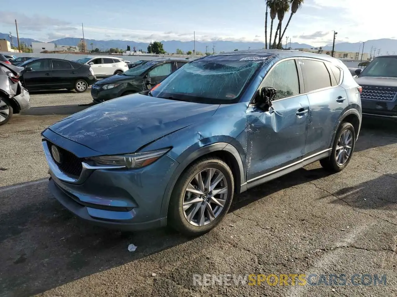 1 fotografías del automóvil dañado JM3KFADM3K1548430 MAZDA CX-5 2019