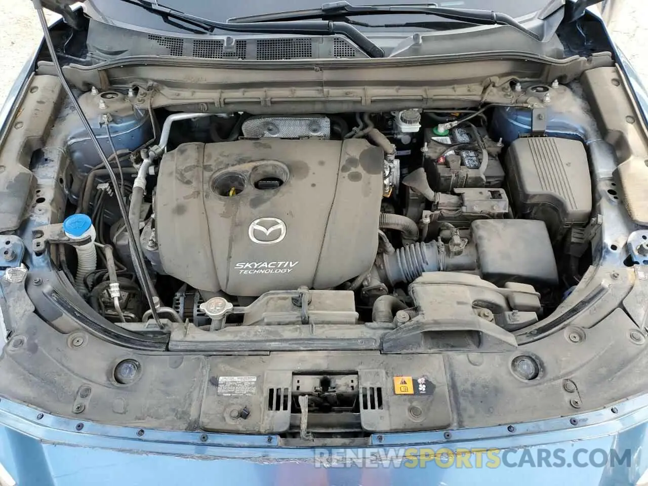 12 fotografías del automóvil dañado JM3KFADM3K1548430 MAZDA CX-5 2019