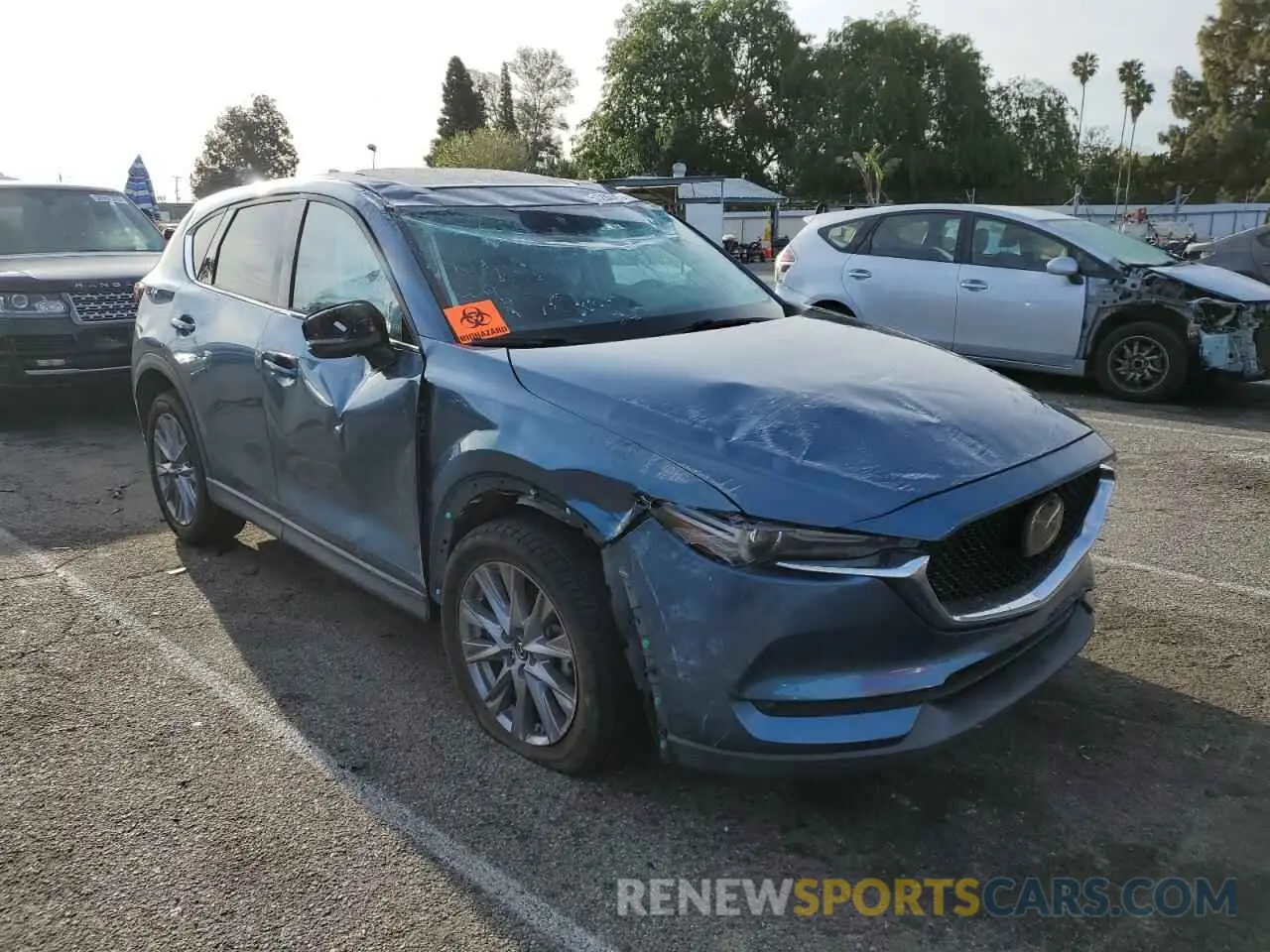 4 fotografías del automóvil dañado JM3KFADM3K1548430 MAZDA CX-5 2019