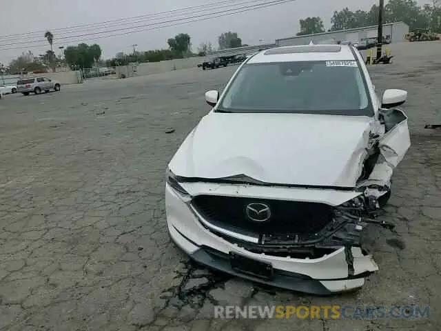15 fotografías del automóvil dañado JM3KFADM3K1632103 MAZDA CX-5 2019