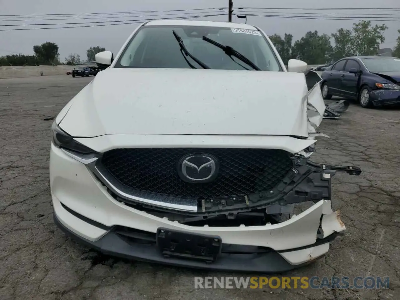 5 fotografías del automóvil dañado JM3KFADM3K1632103 MAZDA CX-5 2019