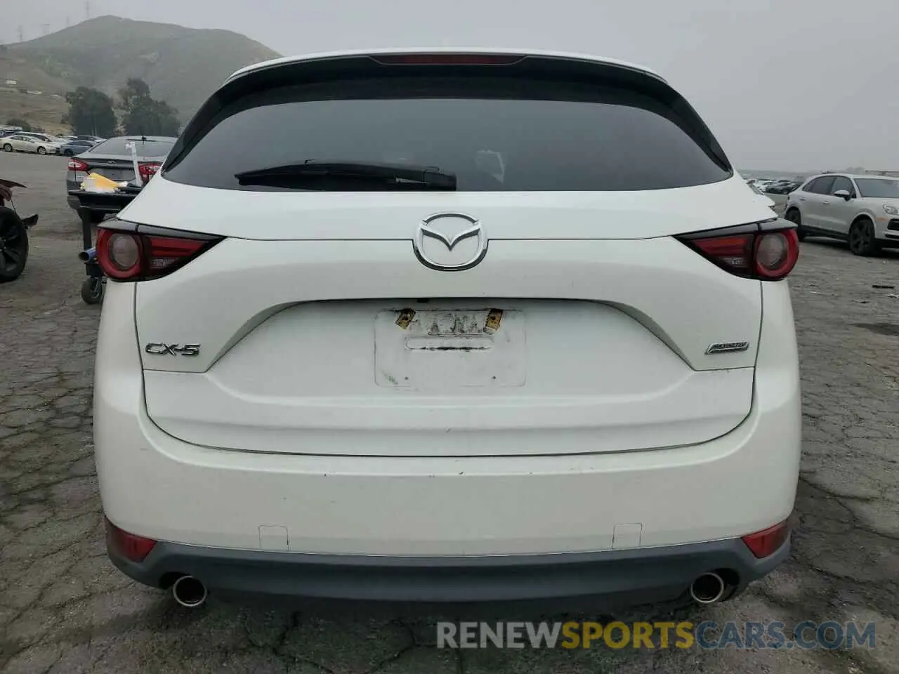 6 fotografías del automóvil dañado JM3KFADM3K1632103 MAZDA CX-5 2019