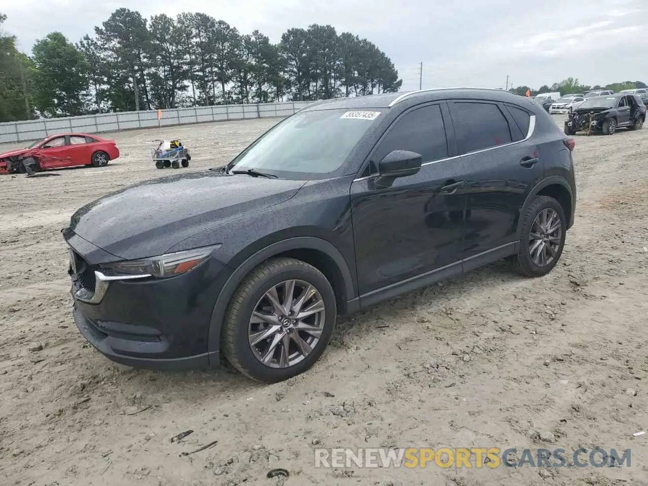 1 fotografías del automóvil dañado JM3KFADM3K1653601 MAZDA CX-5 2019