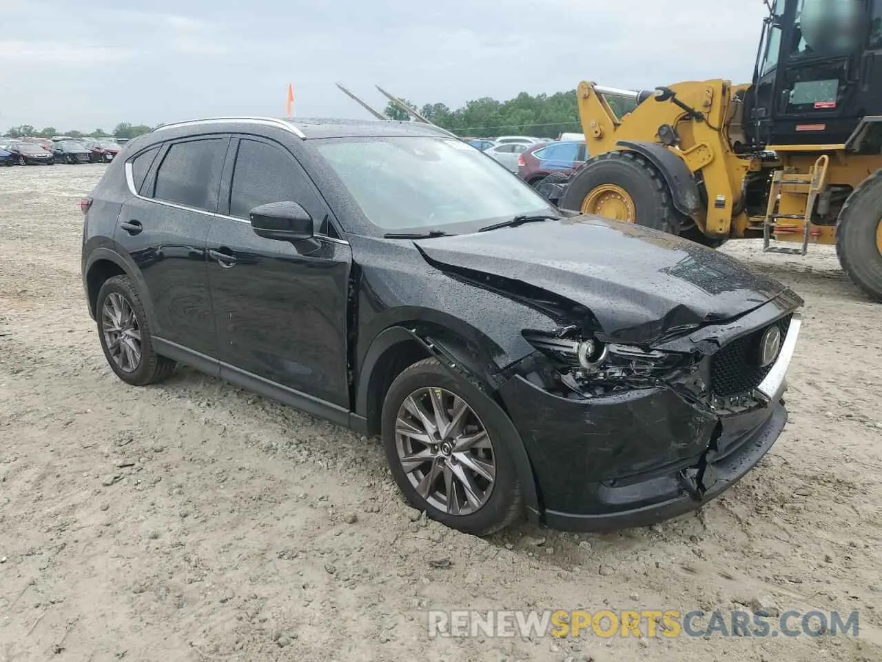 4 fotografías del automóvil dañado JM3KFADM3K1653601 MAZDA CX-5 2019