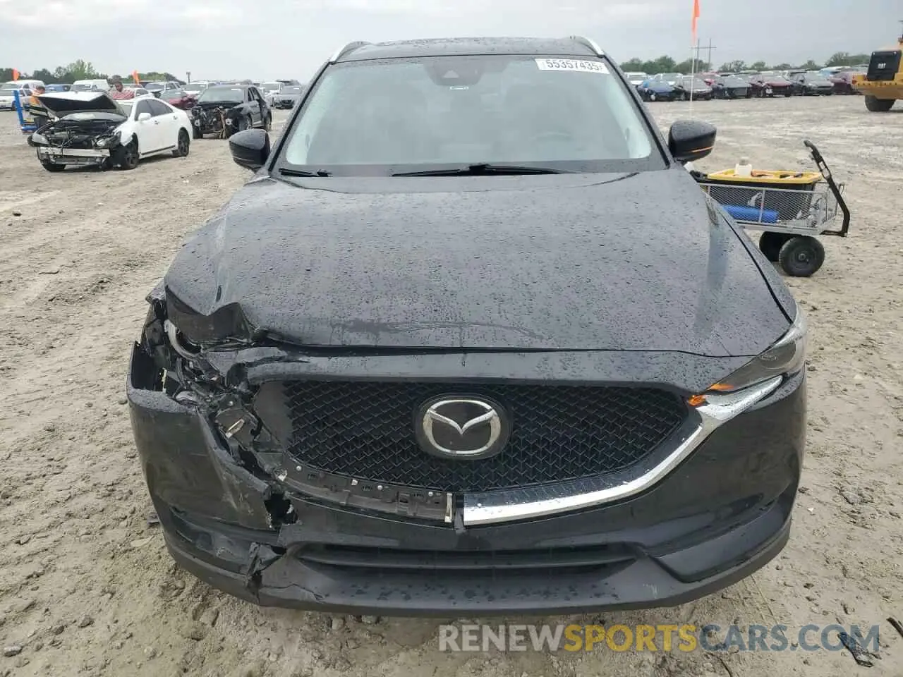 5 fotografías del automóvil dañado JM3KFADM3K1653601 MAZDA CX-5 2019