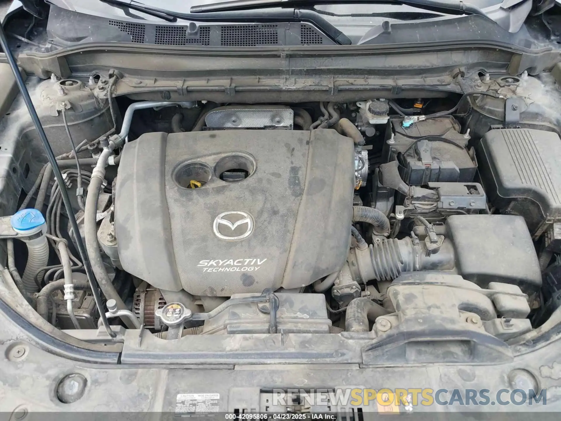 10 fotografías del automóvil dañado JM3KFADM4K0550127 MAZDA CX-5 2019
