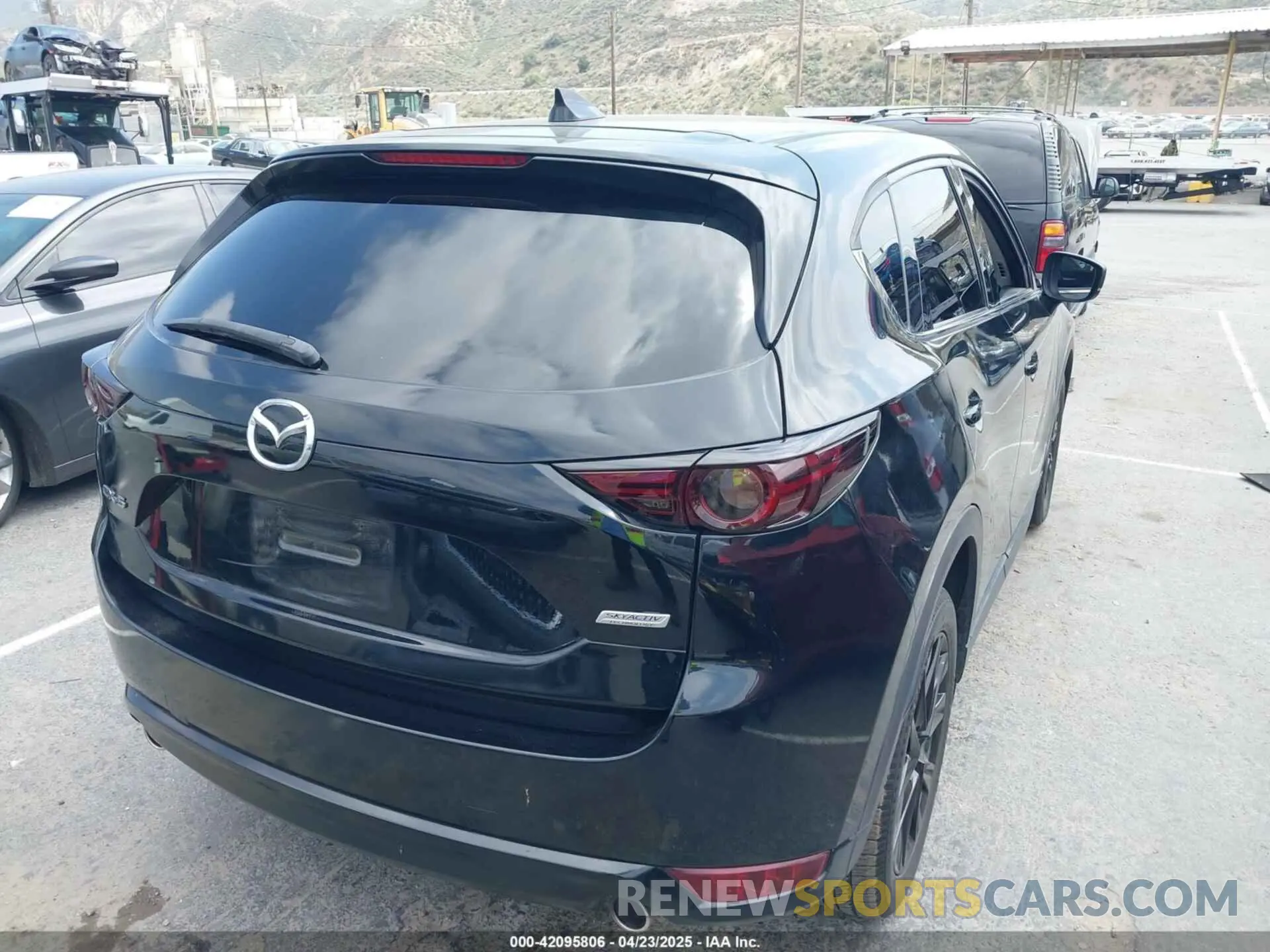 4 fotografías del automóvil dañado JM3KFADM4K0550127 MAZDA CX-5 2019