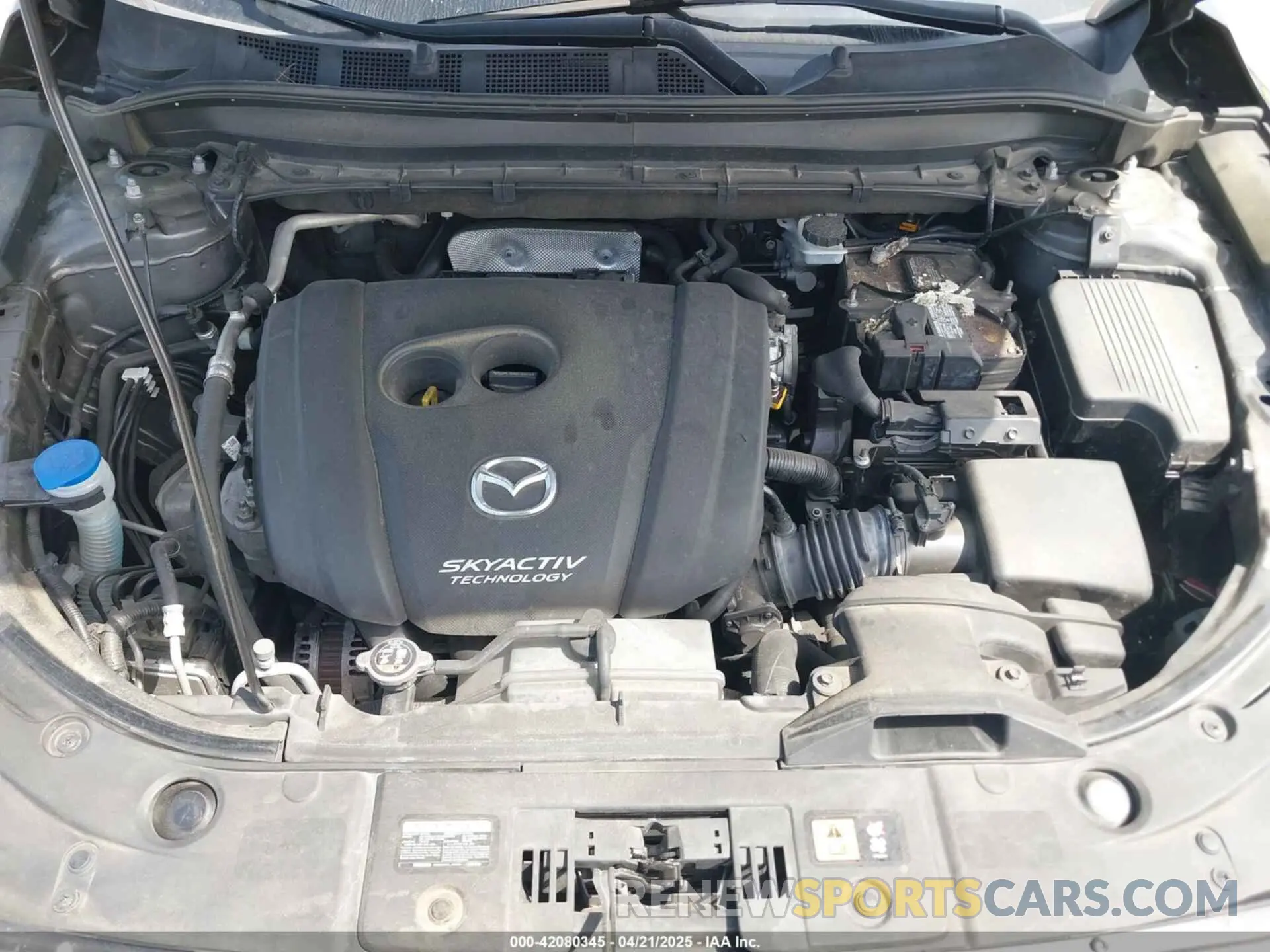 10 fotografías del automóvil dañado JM3KFADM4K1539770 MAZDA CX-5 2019