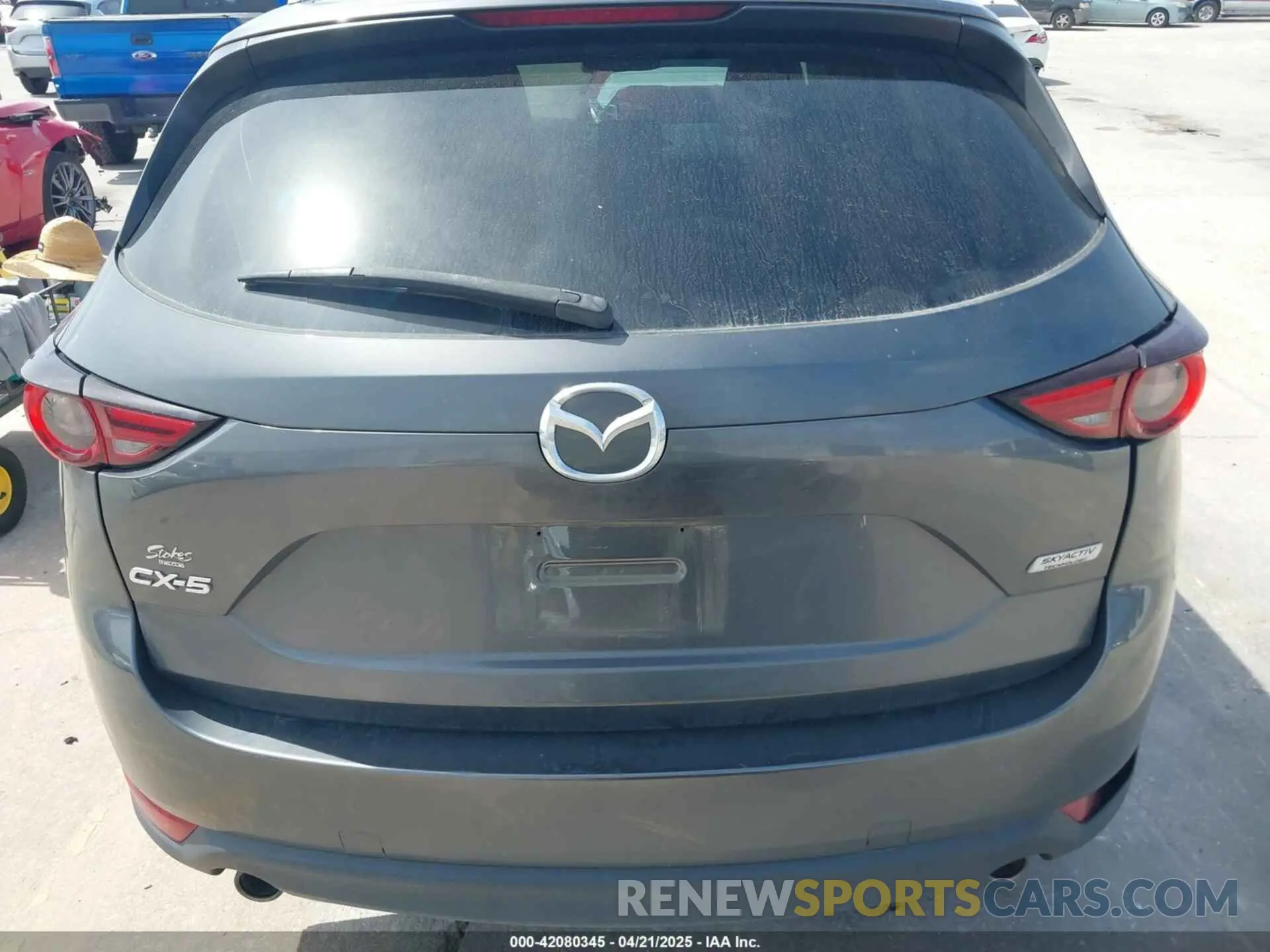 16 fotografías del automóvil dañado JM3KFADM4K1539770 MAZDA CX-5 2019