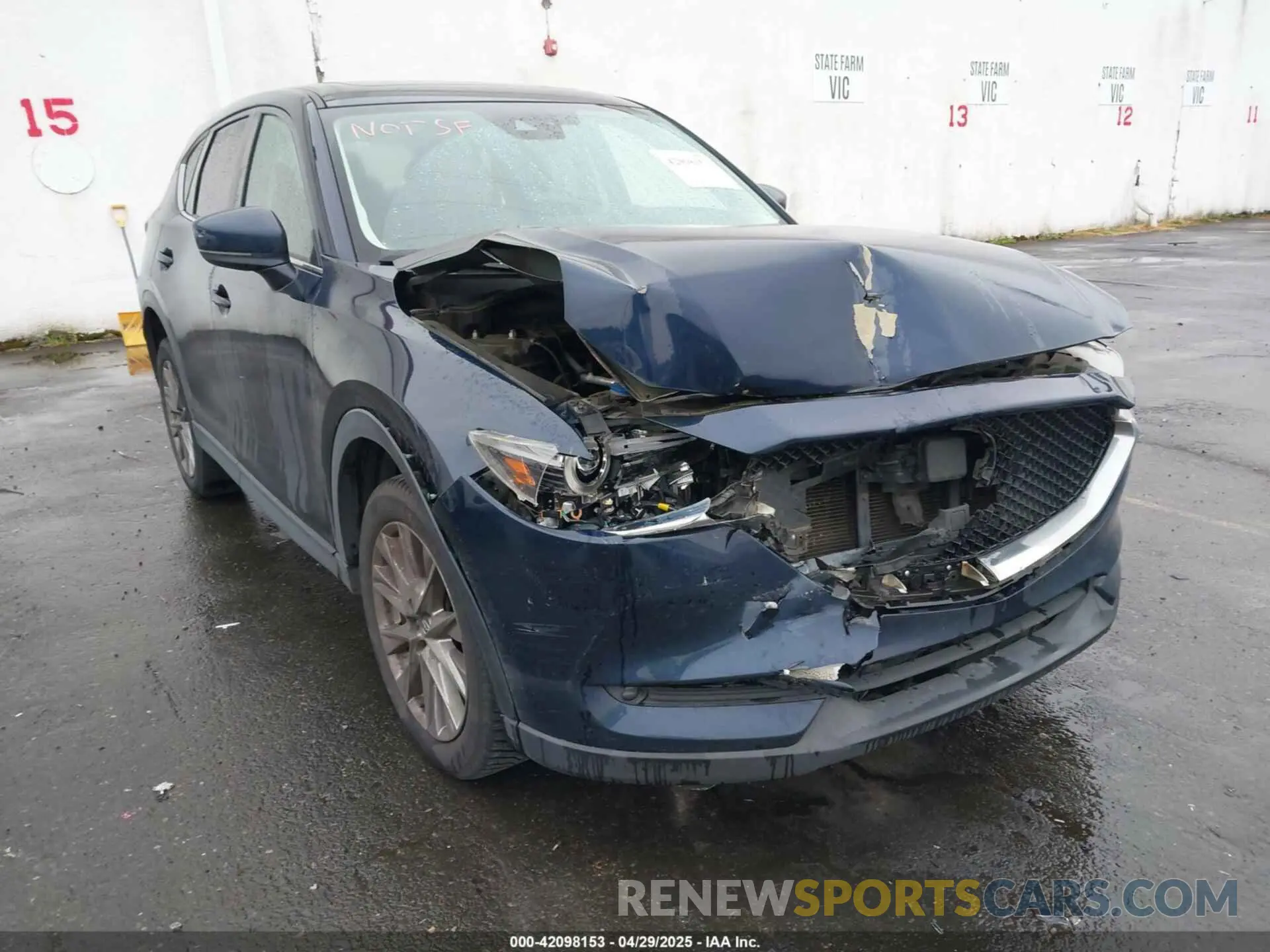 1 fotografías del automóvil dañado JM3KFADM4K1545777 MAZDA CX-5 2019