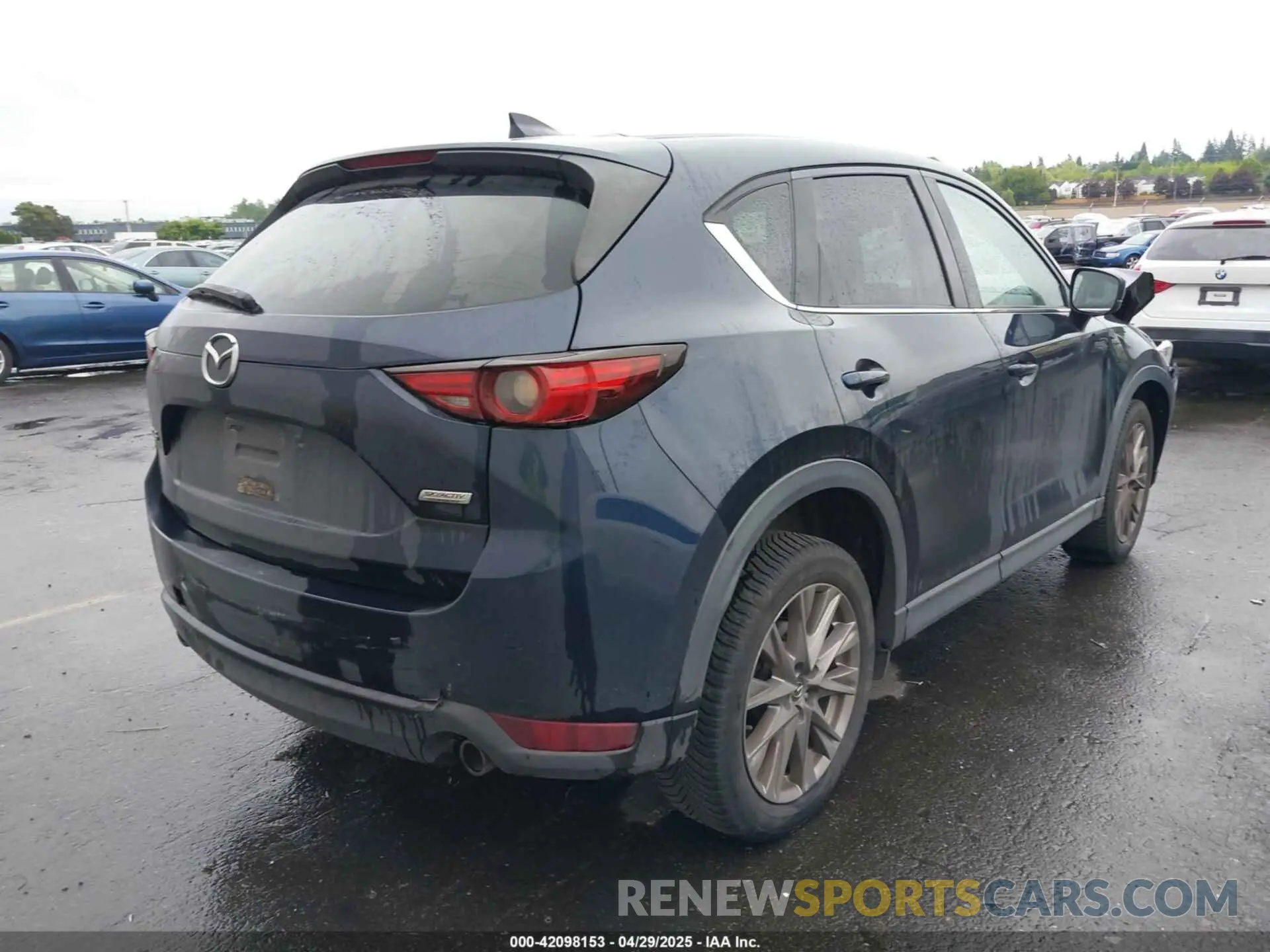 4 fotografías del automóvil dañado JM3KFADM4K1545777 MAZDA CX-5 2019