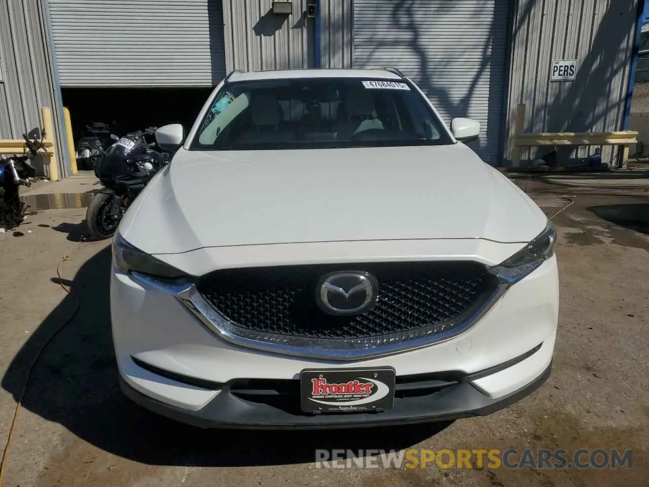 5 fotografías del automóvil dañado JM3KFADM4K1674408 MAZDA CX-5 2019