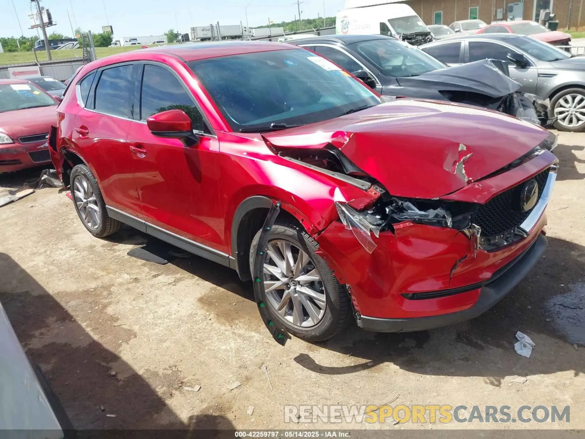1 fotografías del automóvil dañado JM3KFADM6K1646190 MAZDA CX-5 2019