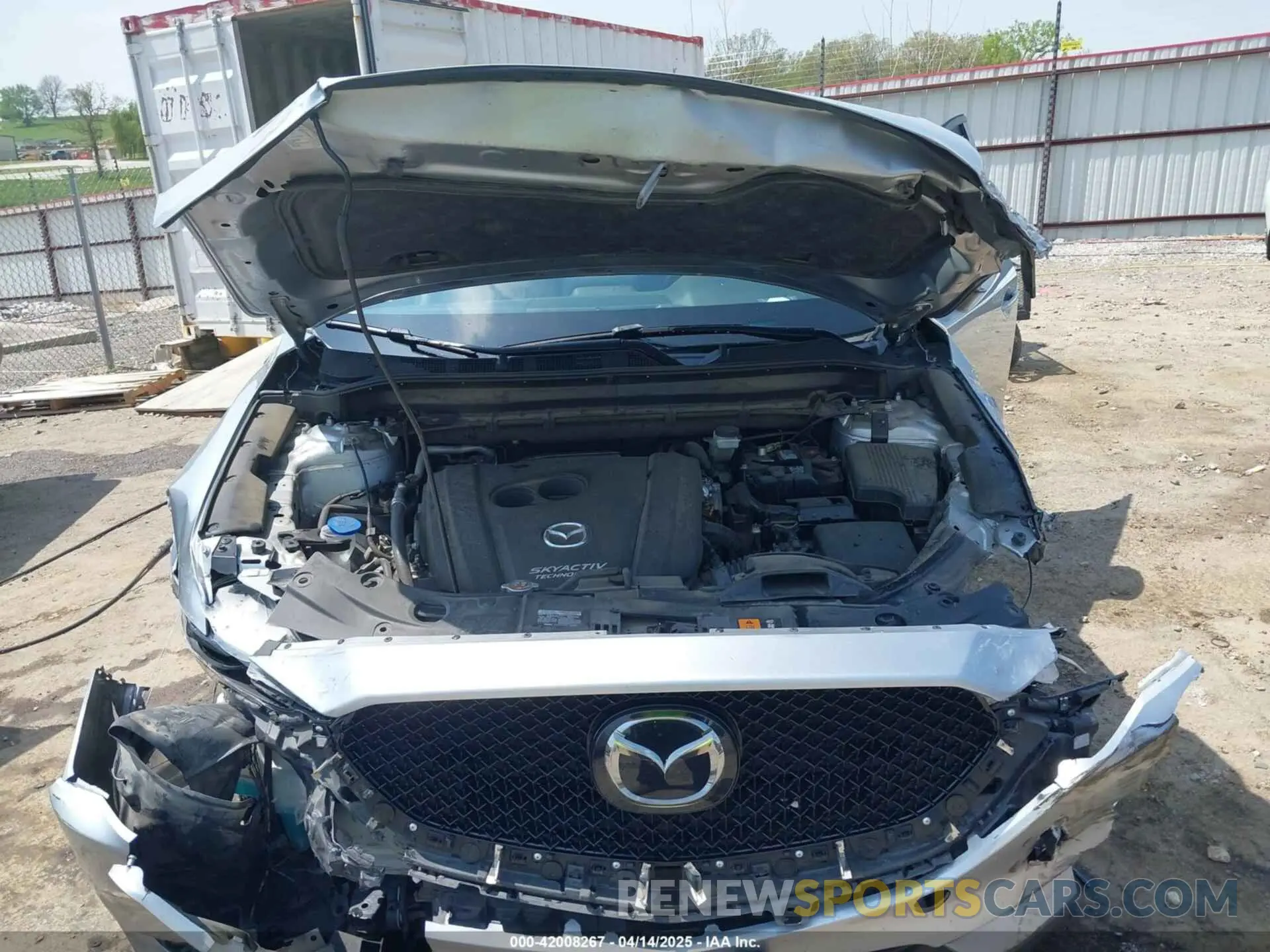 10 fotografías del automóvil dañado JM3KFADM7K0611471 MAZDA CX-5 2019