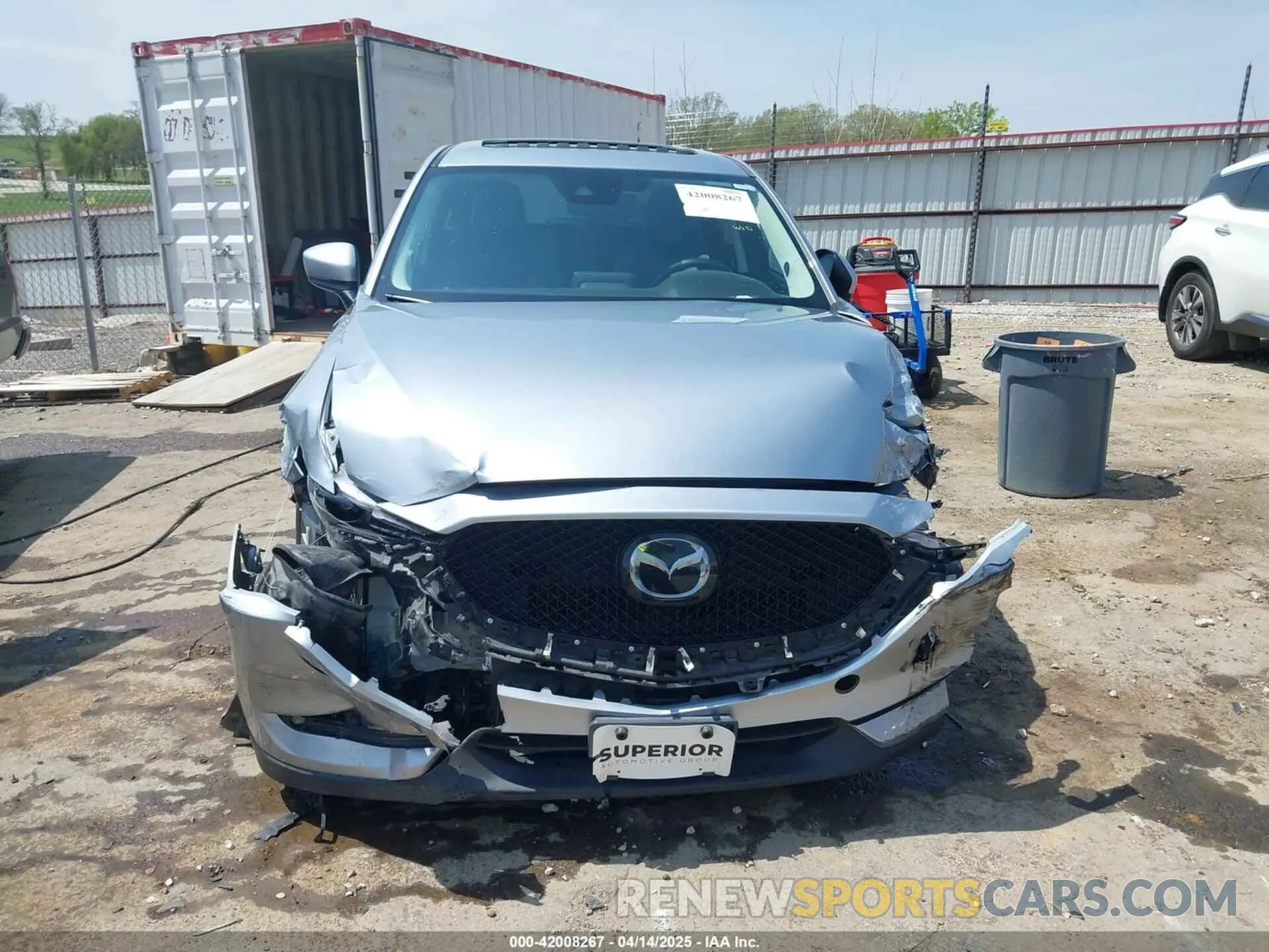 13 fotografías del automóvil dañado JM3KFADM7K0611471 MAZDA CX-5 2019