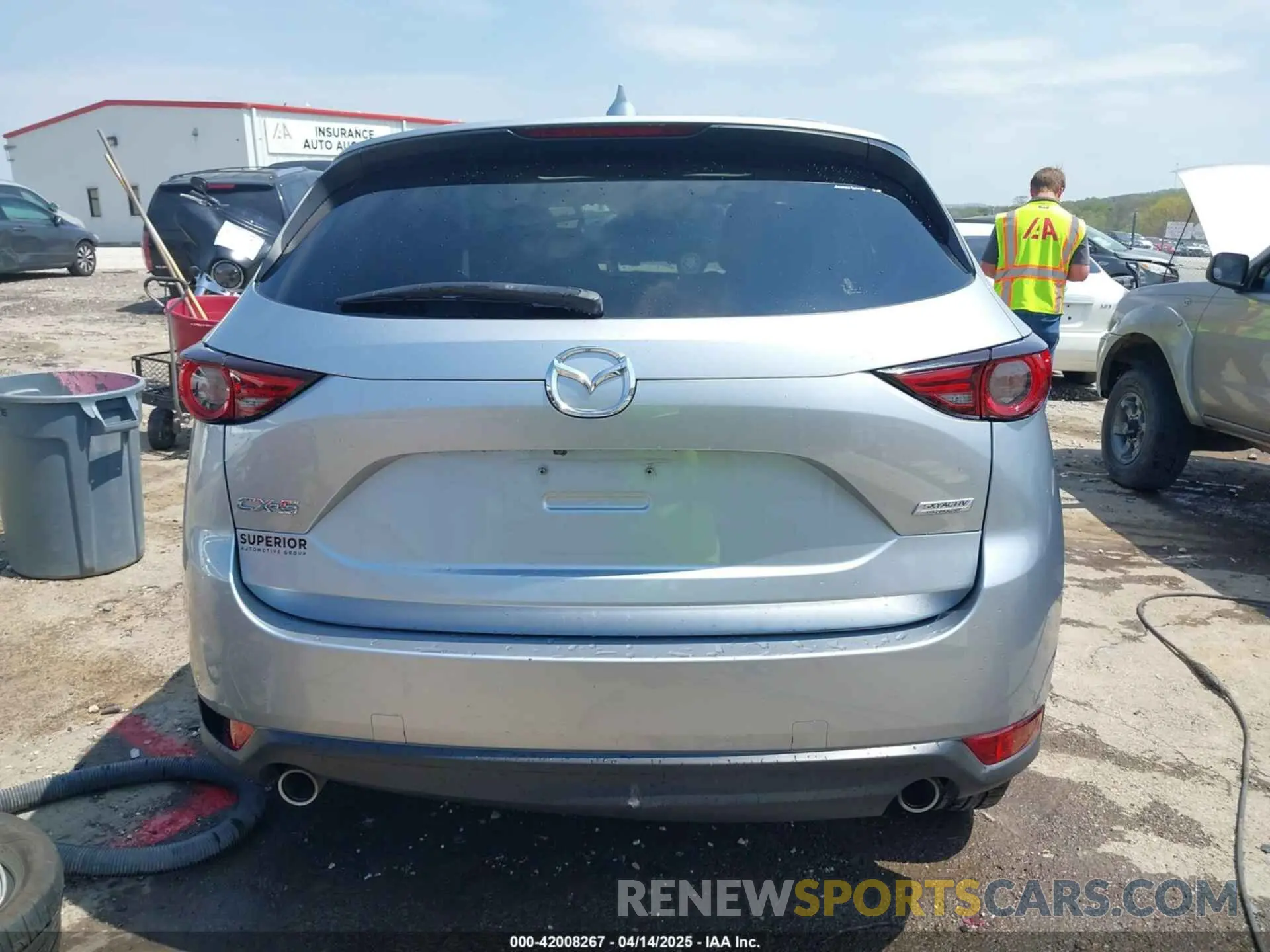 17 fotografías del automóvil dañado JM3KFADM7K0611471 MAZDA CX-5 2019