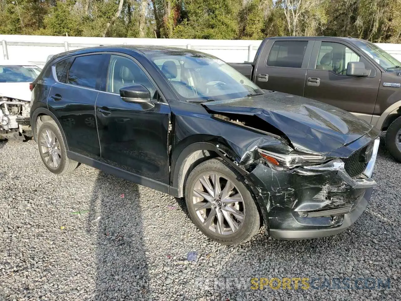 4 fotografías del automóvil dañado JM3KFADM7K1556885 MAZDA CX-5 2019