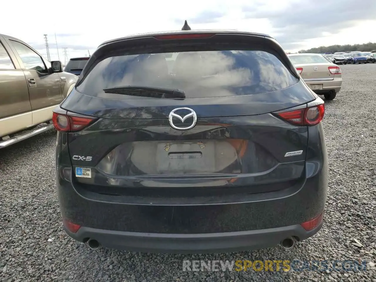 6 fotografías del automóvil dañado JM3KFADM7K1556885 MAZDA CX-5 2019