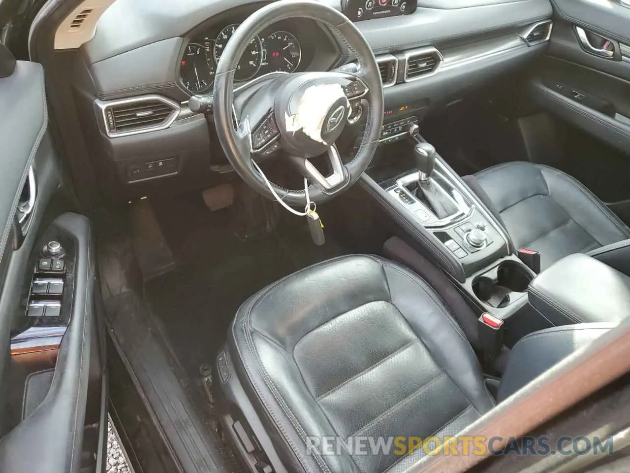 8 fotografías del automóvil dañado JM3KFADM7K1556885 MAZDA CX-5 2019