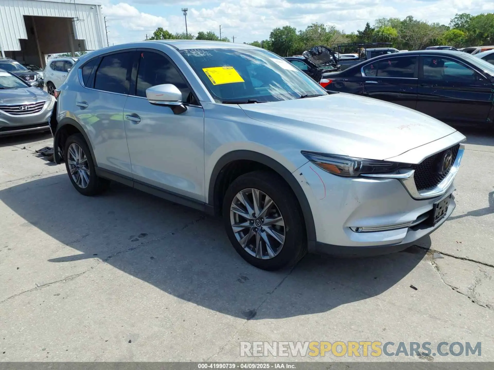 1 fotografías del automóvil dañado JM3KFADM8K1534930 MAZDA CX-5 2019