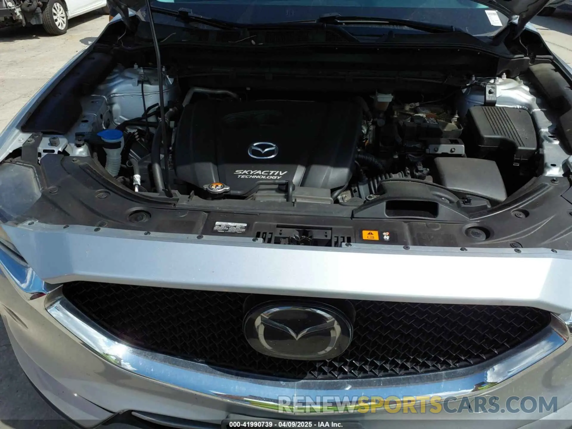 10 fotografías del automóvil dañado JM3KFADM8K1534930 MAZDA CX-5 2019