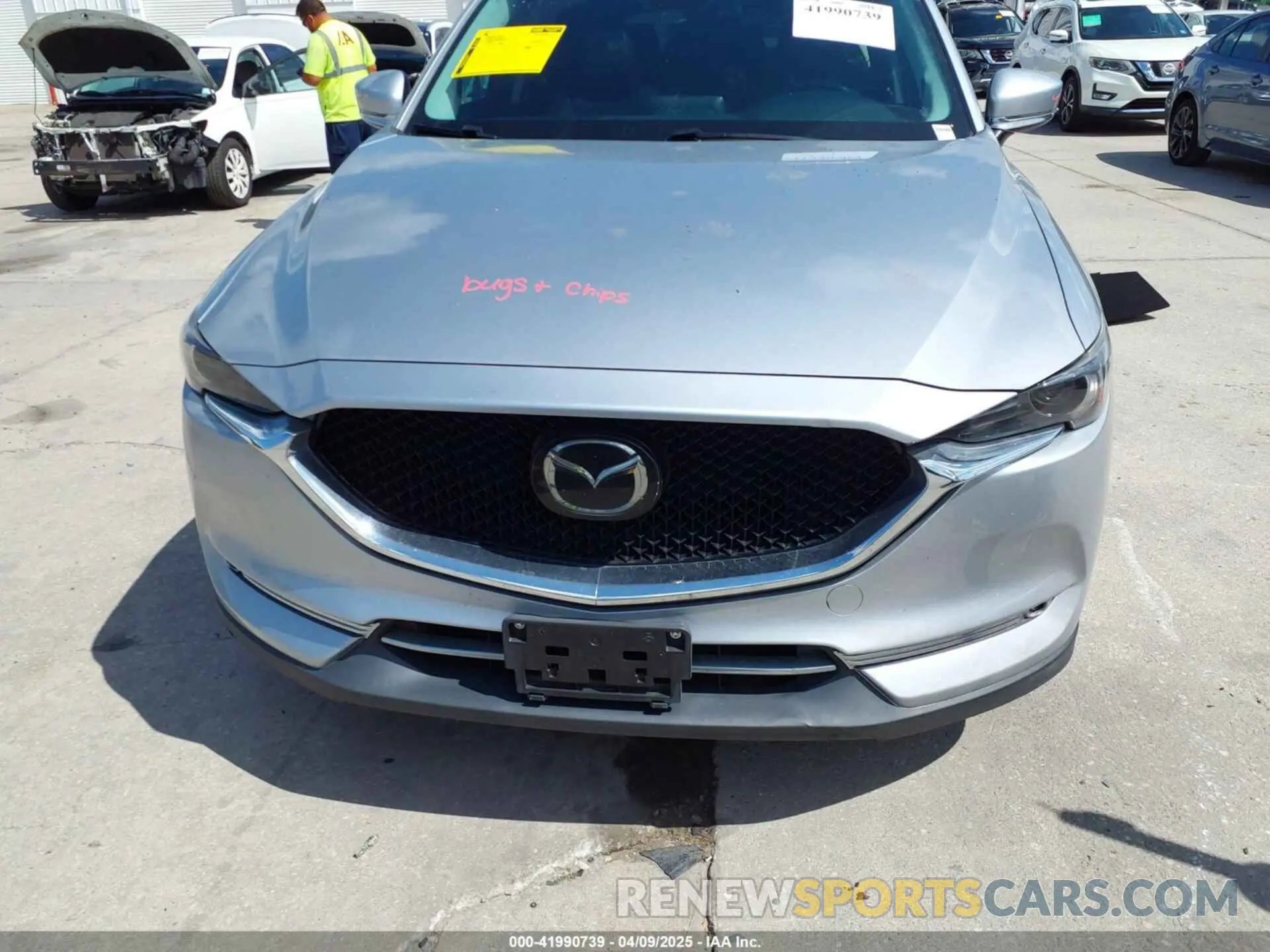 13 fotografías del automóvil dañado JM3KFADM8K1534930 MAZDA CX-5 2019