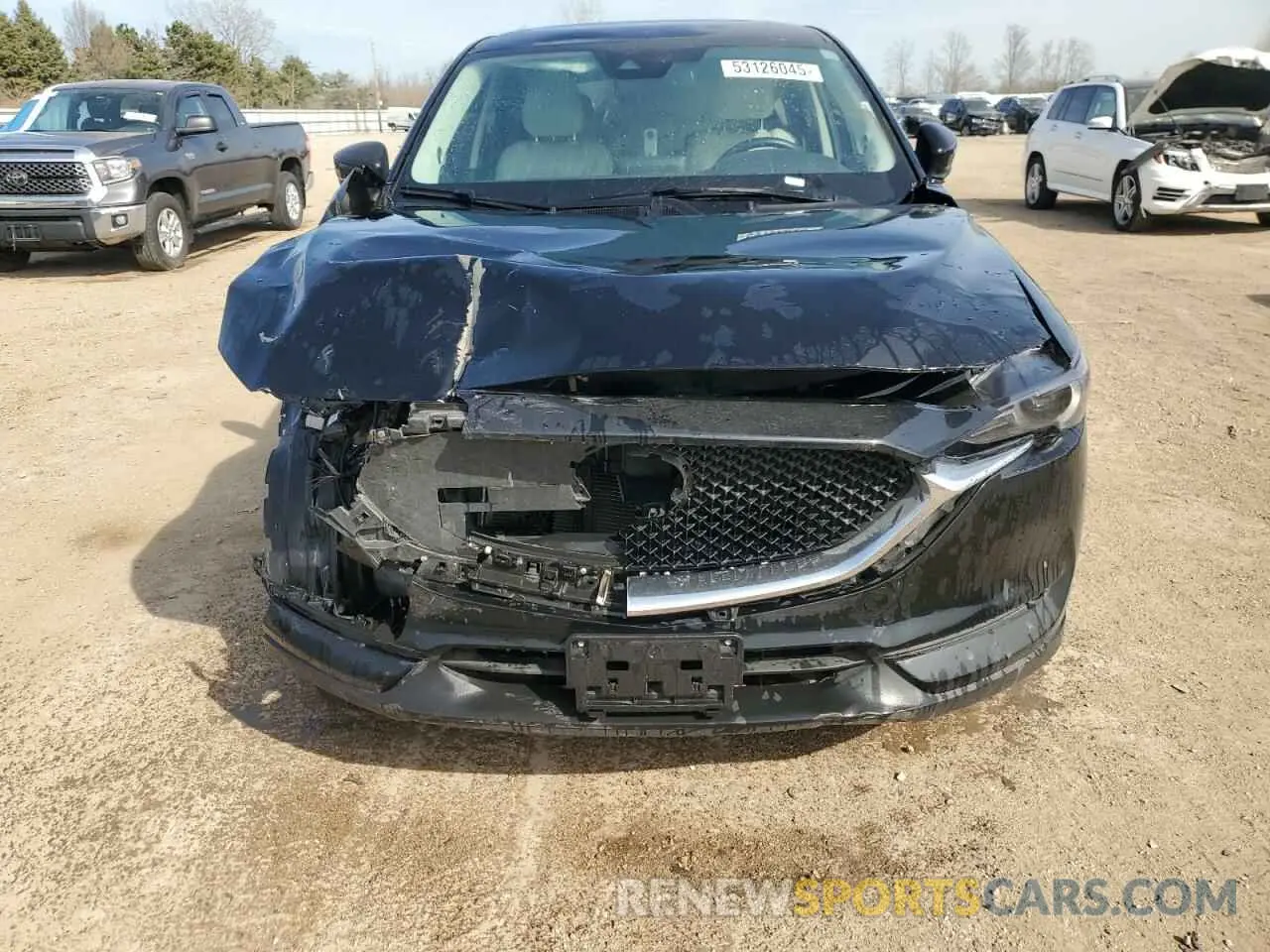 5 fotografías del automóvil dañado JM3KFADM8K1608556 MAZDA CX-5 2019
