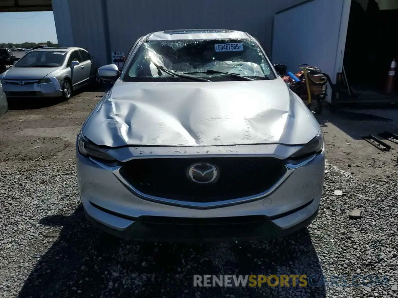 5 fotografías del automóvil dañado JM3KFADM9K0606479 MAZDA CX-5 2019