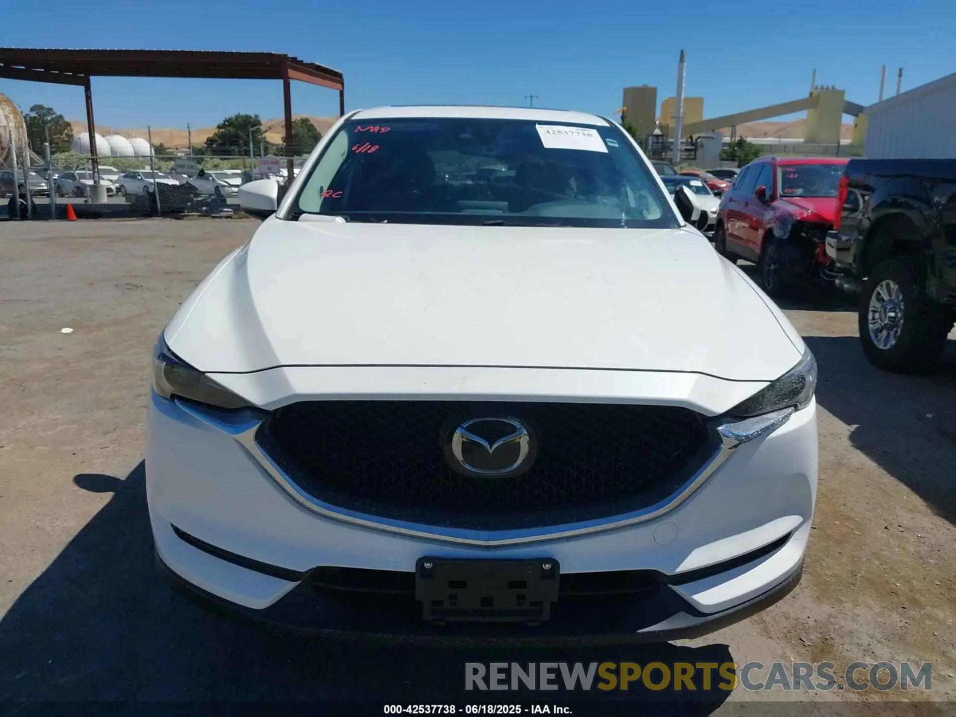 13 fotografías del automóvil dañado JM3KFADMXK0517911 MAZDA CX-5 2019