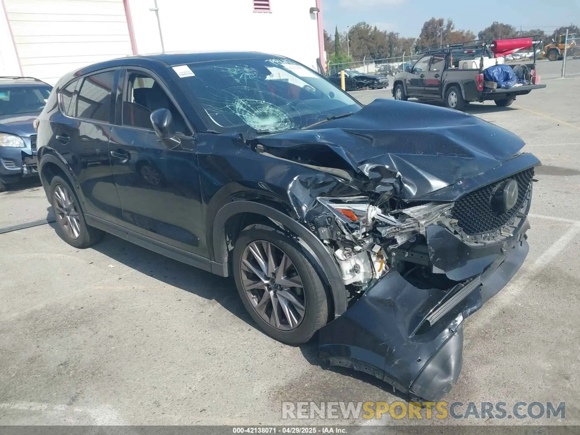 1 fotografías del automóvil dañado JM3KFADMXK1547727 MAZDA CX-5 2019
