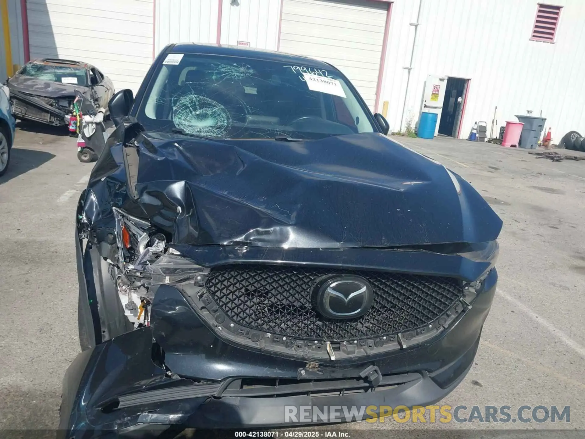 11 fotografías del automóvil dañado JM3KFADMXK1547727 MAZDA CX-5 2019