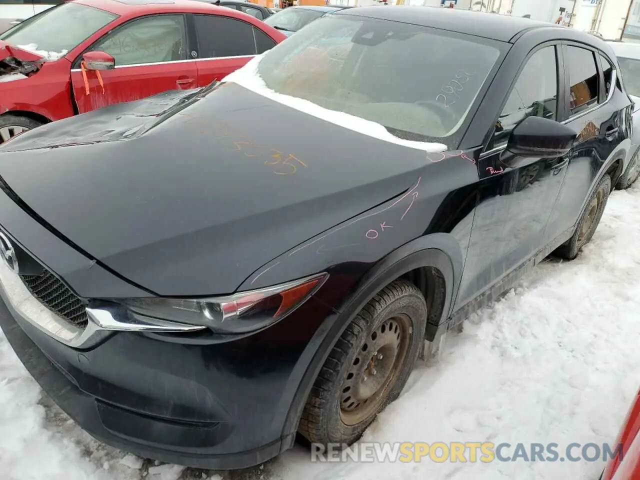 1 fotografías del automóvil dañado JM3KFBBL4K0606504 MAZDA CX-5 2019