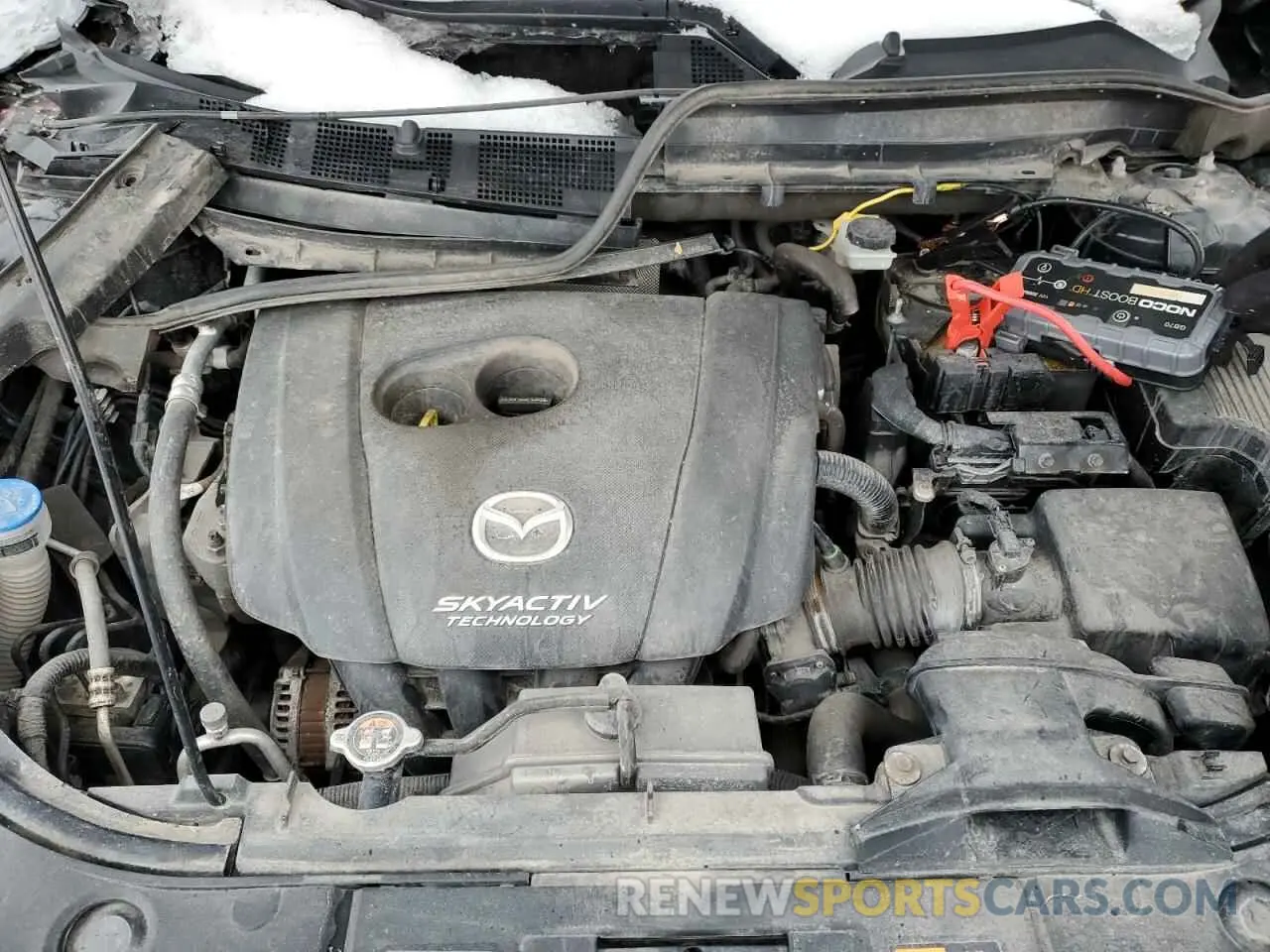 11 fotografías del automóvil dañado JM3KFBBL4K0606504 MAZDA CX-5 2019