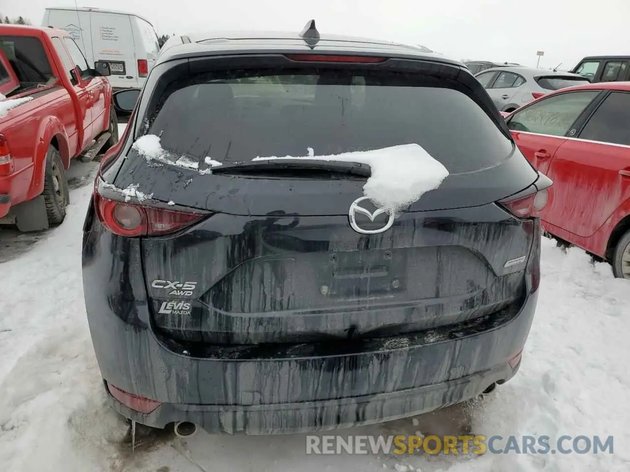 6 fotografías del automóvil dañado JM3KFBBL4K0606504 MAZDA CX-5 2019