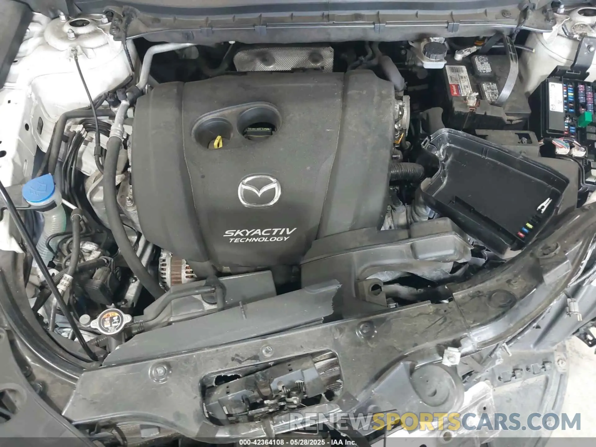 10 fotografías del automóvil dañado JM3KFBBM0K0534614 MAZDA CX-5 2019