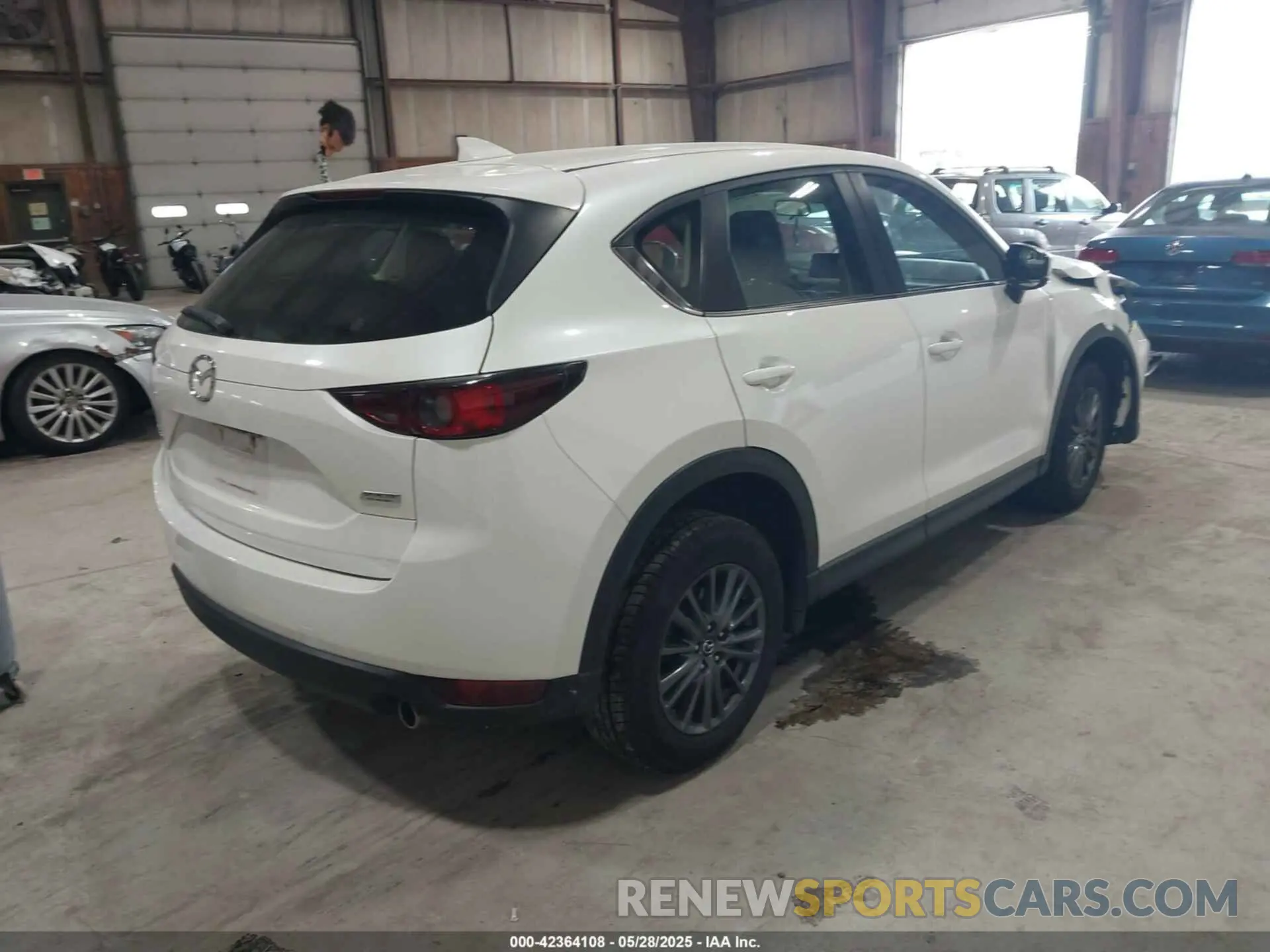 4 fotografías del automóvil dañado JM3KFBBM0K0534614 MAZDA CX-5 2019