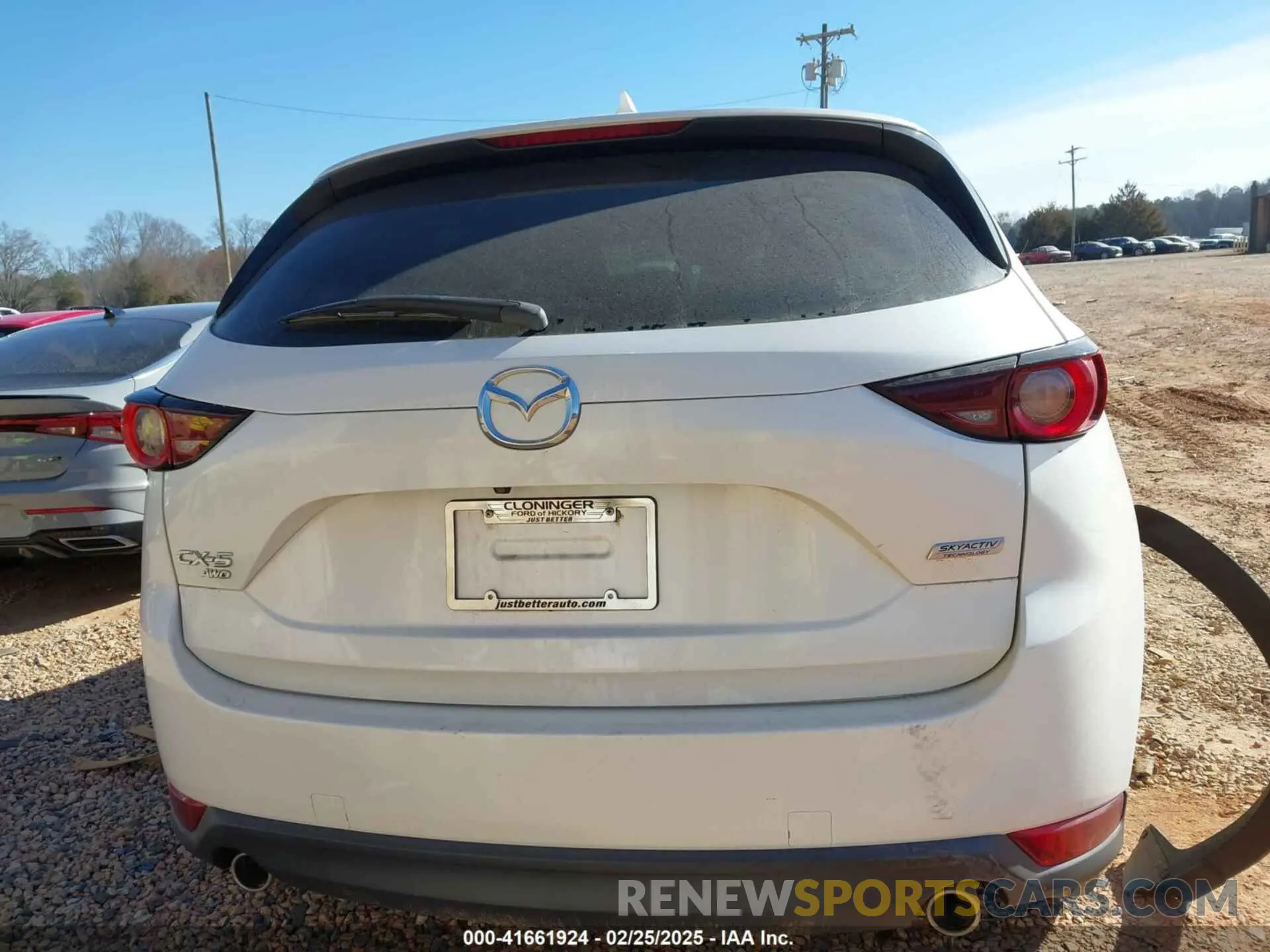 16 fotografías del automóvil dañado JM3KFBBM0K0574255 MAZDA CX-5 2019