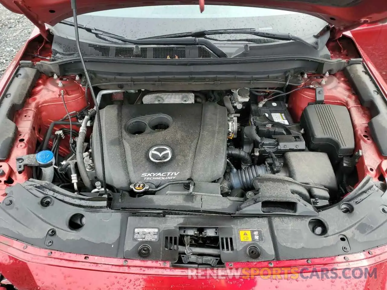 12 fotografías del automóvil dañado JM3KFBBM0K1596332 MAZDA CX-5 2019