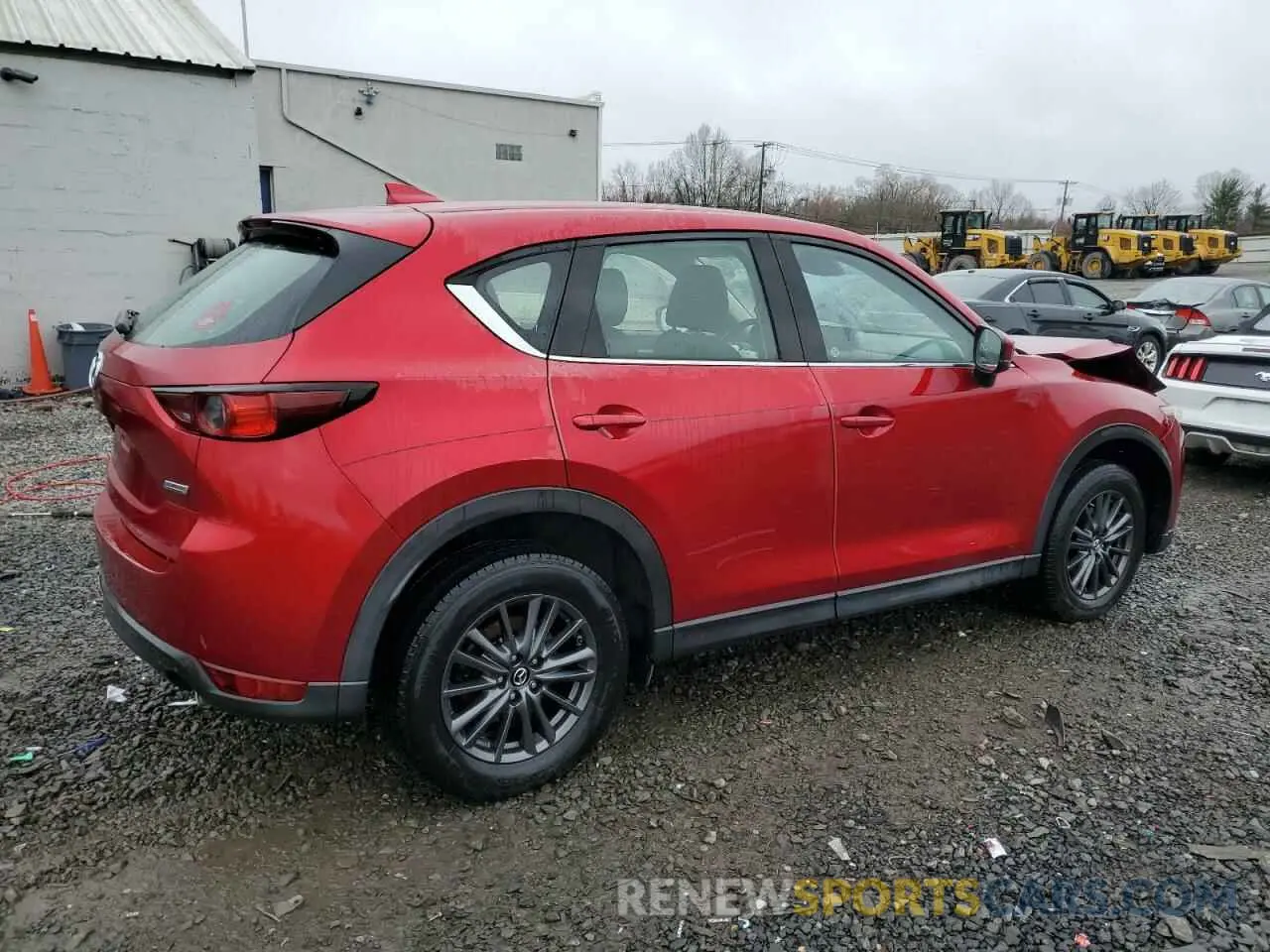 3 fotografías del automóvil dañado JM3KFBBM0K1596332 MAZDA CX-5 2019
