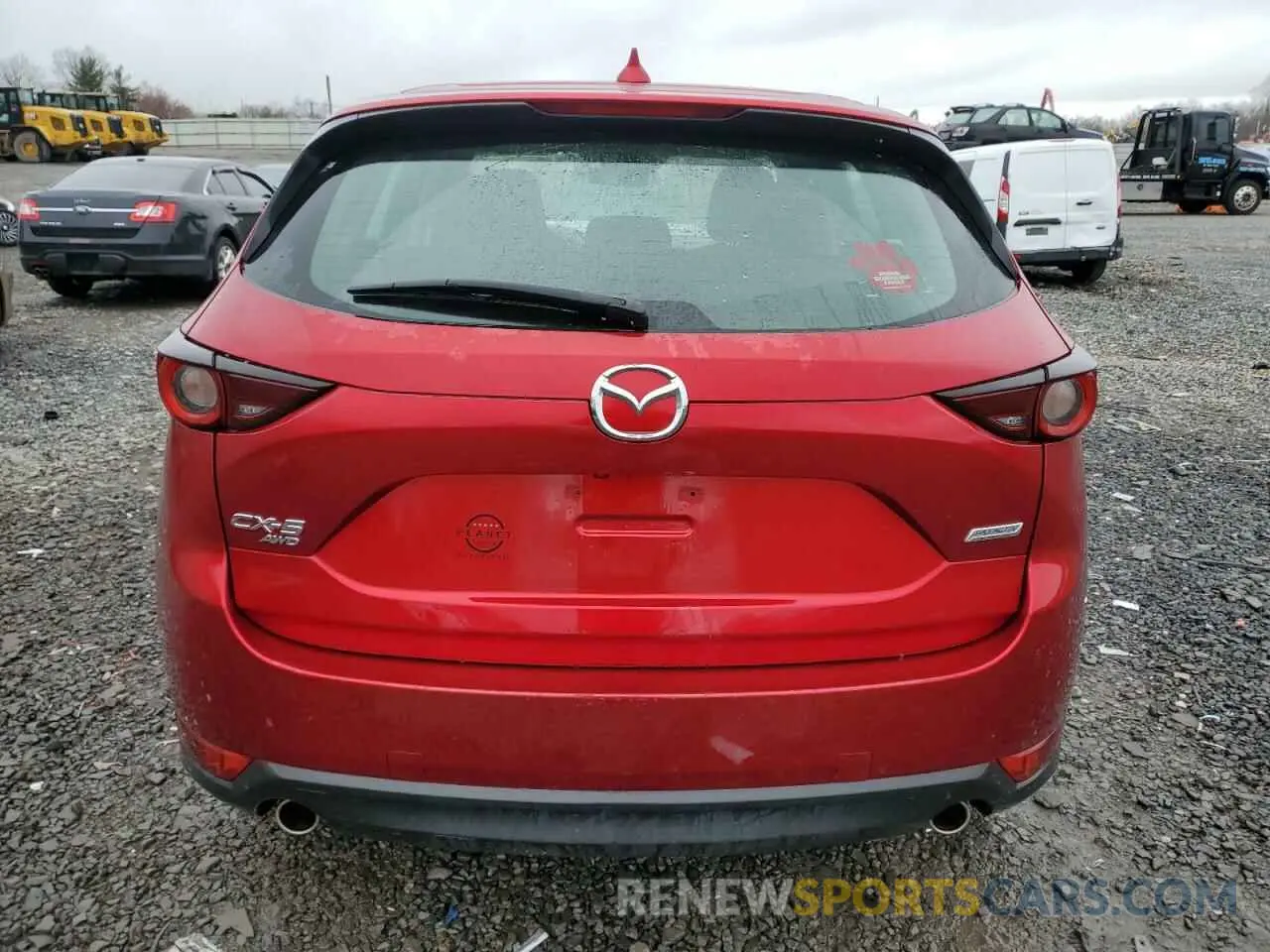6 fotografías del automóvil dañado JM3KFBBM0K1596332 MAZDA CX-5 2019