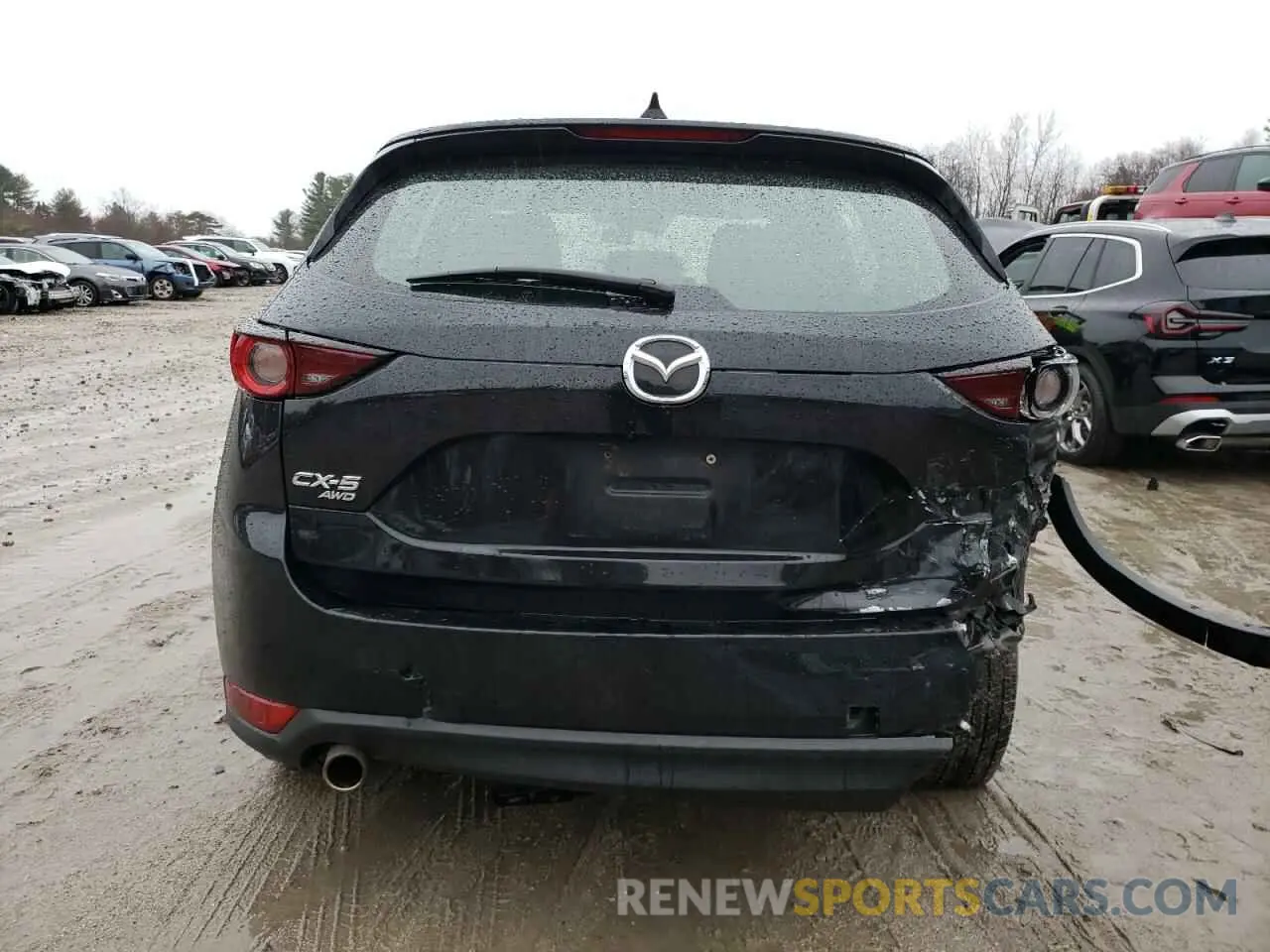 6 fotografías del automóvil dañado JM3KFBBM1K0519345 MAZDA CX-5 2019